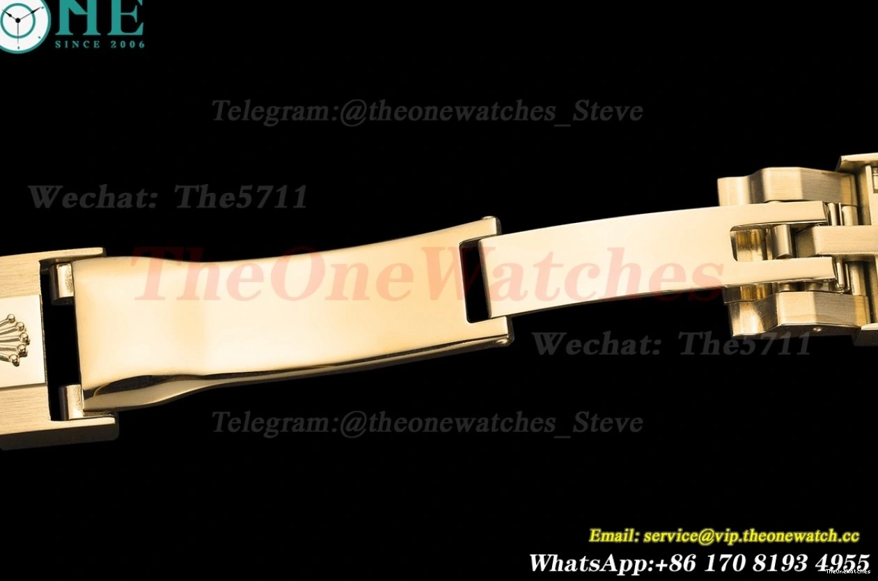 GDF A3836 Daytona 40mm Black Gold YG YG 0129